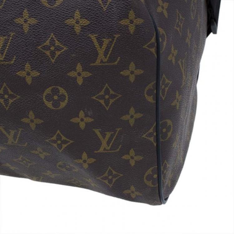 Pre Owned Louis Vuitton Monogram Canvas Waterproof Keepall 55