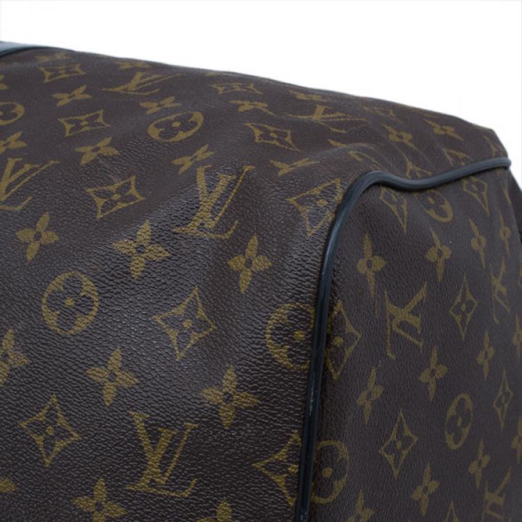Pre Owned Louis Vuitton Monogram Canvas Waterproof Keepall 55