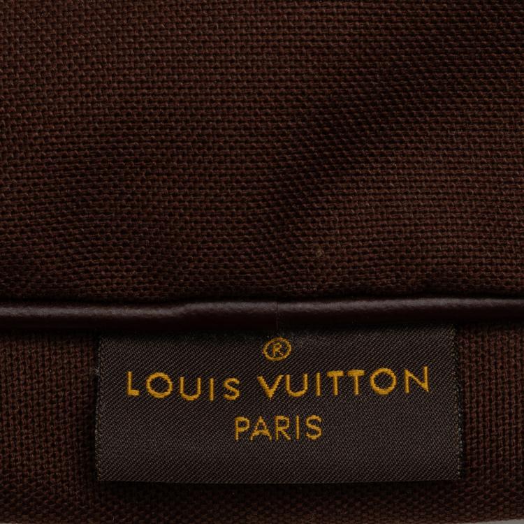 Pre Owned Louis Vuitton Damier Ebene Porte Ordinateur Sabana