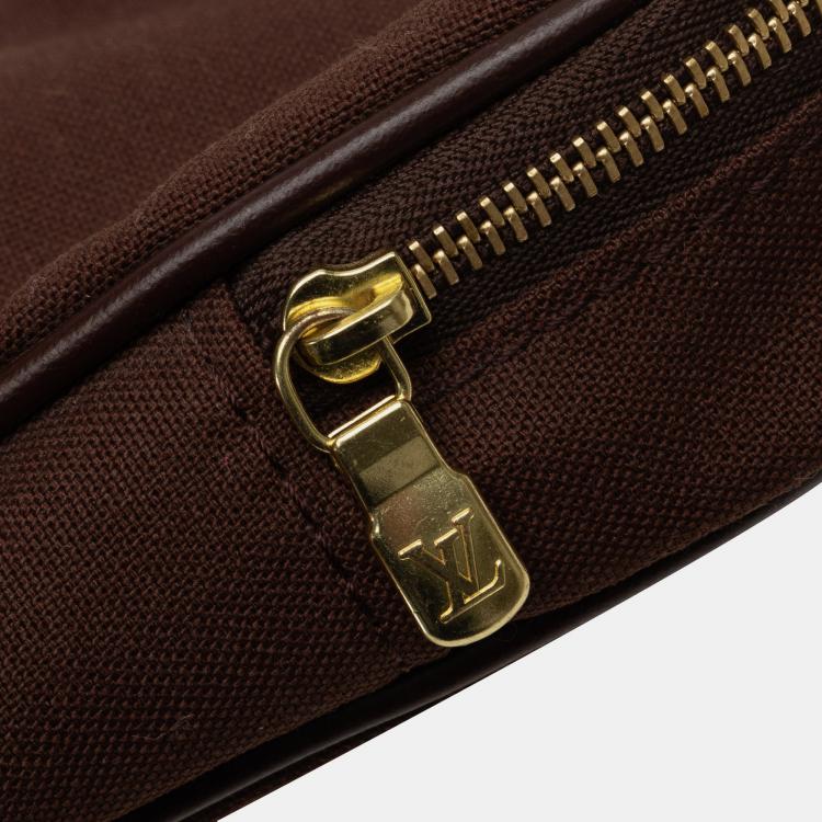 Pre Owned Louis Vuitton Damier Ebene Porte Ordinateur Sabana