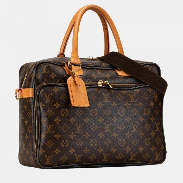 Pre Owned Louis Vuitton Brown Monogram Icare