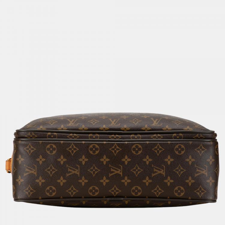 Pre Owned Louis Vuitton Brown Monogram Icare