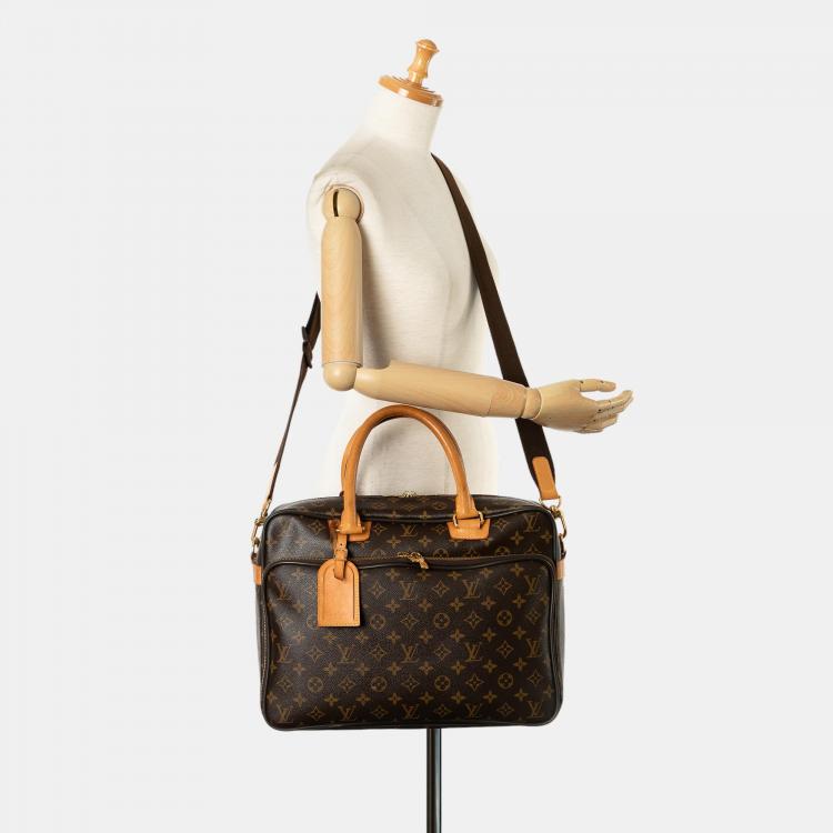 Pre Owned Louis Vuitton Brown Monogram Icare