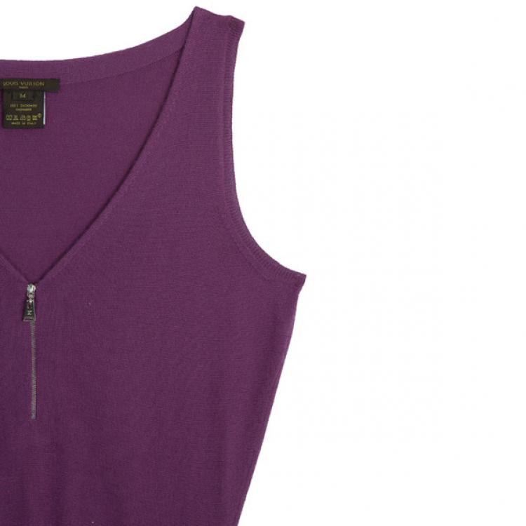 Pre Owned Louis Vuitton Cashmere Knit Vest M