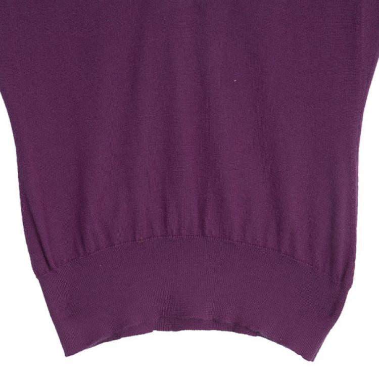 Pre Owned Louis Vuitton Cashmere Knit Vest M