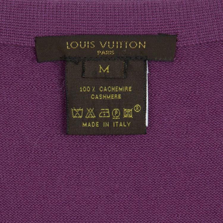 Pre Owned Louis Vuitton Cashmere Knit Vest M