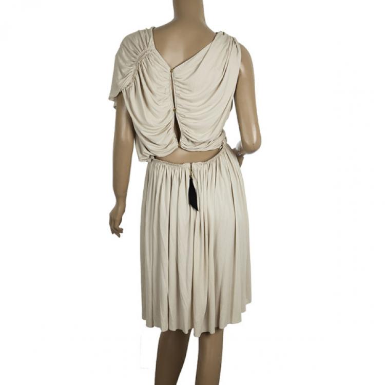 Pre Owned Louis Vuitton Grecian Dress M