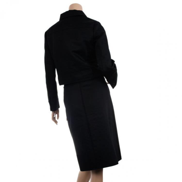 Pre Owned Louis Vuitton Skirt Suit M
