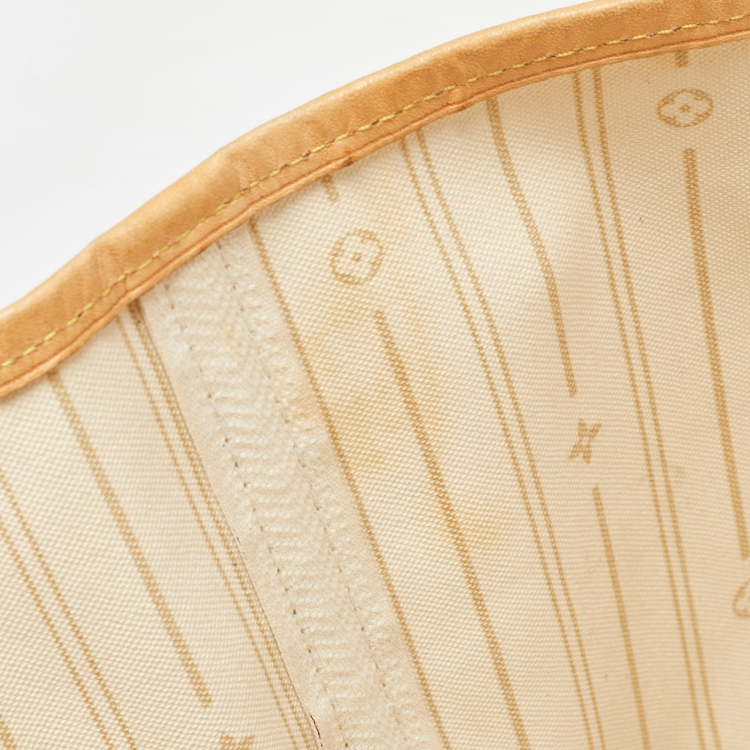 Pre Owned Louis Vuitton Damier Azur Canvas Neverfull GM Bag