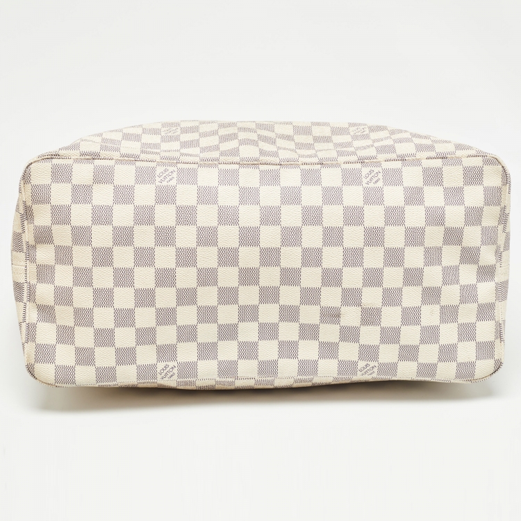 Pre Owned Louis Vuitton Damier Azur Canvas Neverfull GM Bag