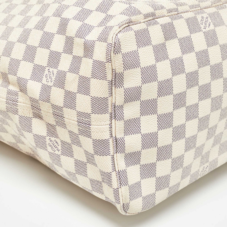 Pre Owned Louis Vuitton Damier Azur Canvas Neverfull GM Bag