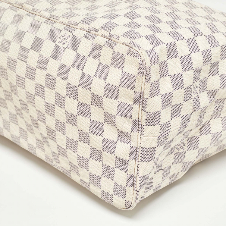 Pre Owned Louis Vuitton Damier Azur Canvas Neverfull GM Bag