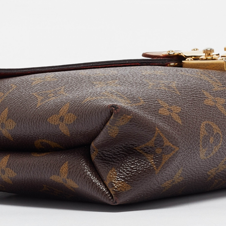 Pre Owned Louis Vuitton Cherry Monogram Canvas Pallas Chain Bag