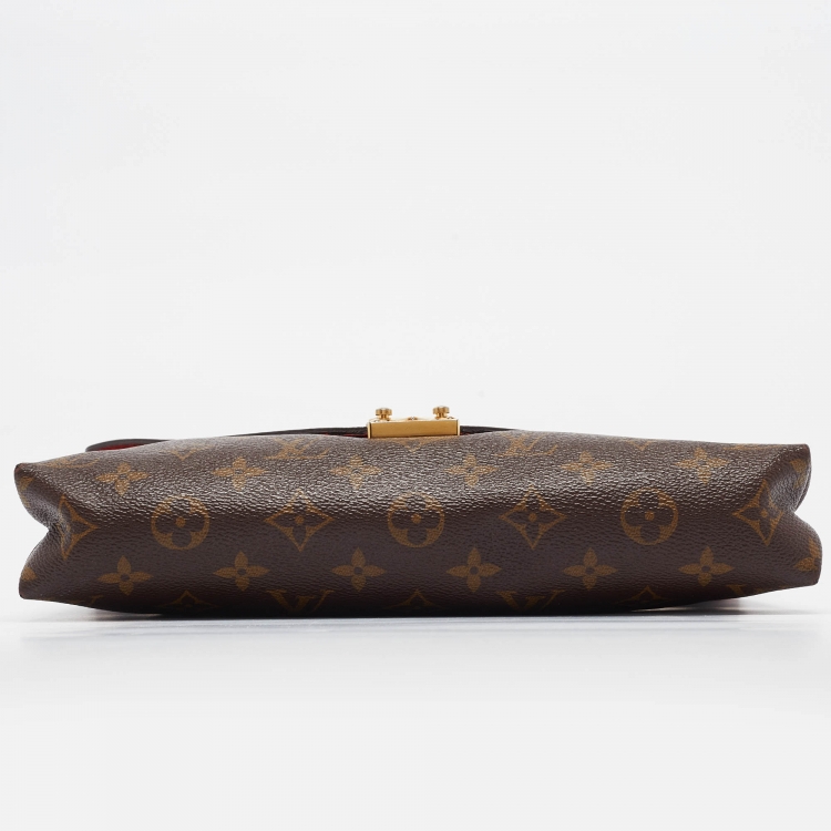 Pre Owned Louis Vuitton Cherry Monogram Canvas Pallas Chain Bag