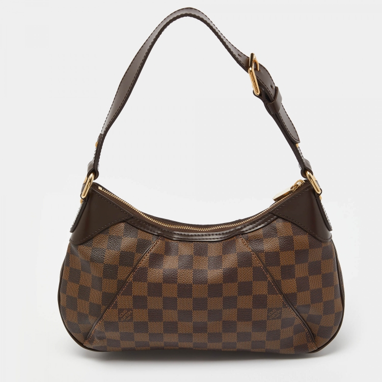Pre Owned Louis Vuitton Damier Ebene Canvas Thames PM Bag