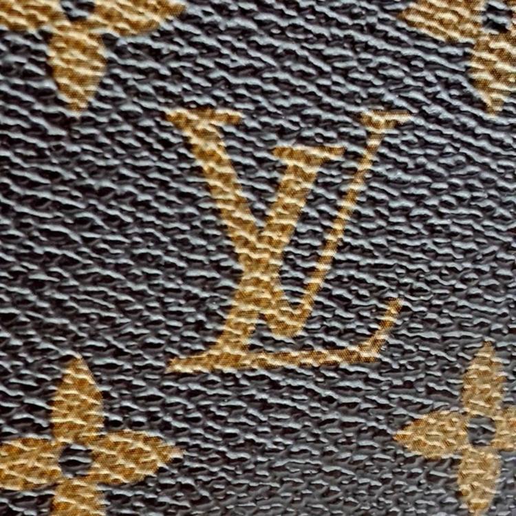 Pre Owned Louis Vuitton Brown Monogram Speedy 30 Satchel Bag