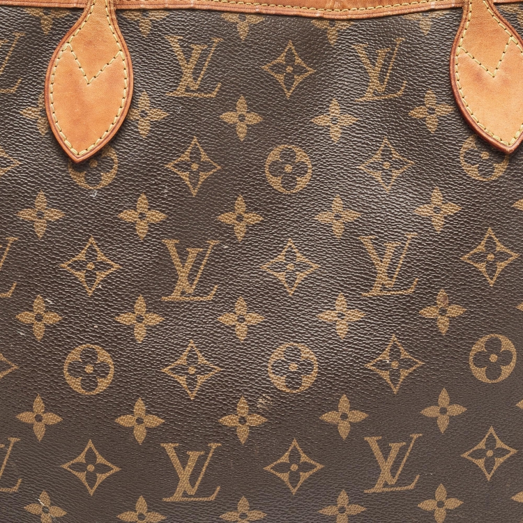 Pre Owned Louis Vuitton Monogram Canvas Neverfull MM Bag