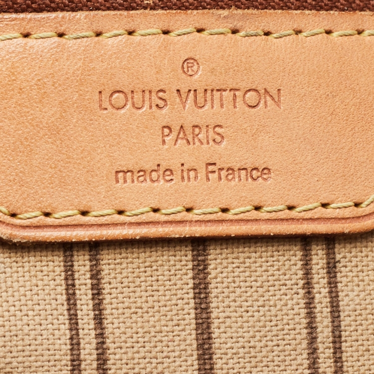 Pre Owned Louis Vuitton Monogram Canvas Neverfull MM Bag