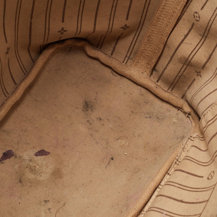 Pre Owned Louis Vuitton Monogram Canvas Neverfull MM Bag