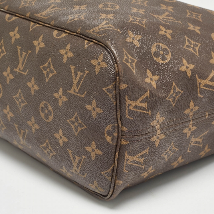 Pre Owned Louis Vuitton Monogram Canvas Neverfull MM Bag