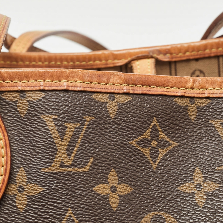 Pre Owned Louis Vuitton Monogram Canvas Neverfull MM Bag