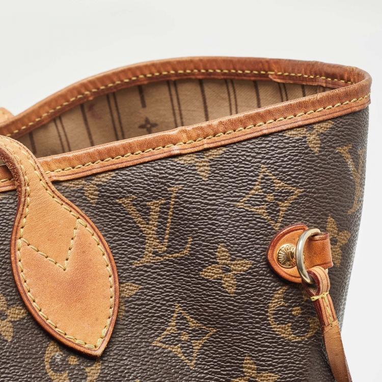 Pre Owned Louis Vuitton Monogram Canvas Neverfull MM Bag