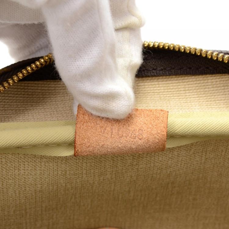 Pre Owned Louis Vuitton Monogram Canvas Deauville Bag