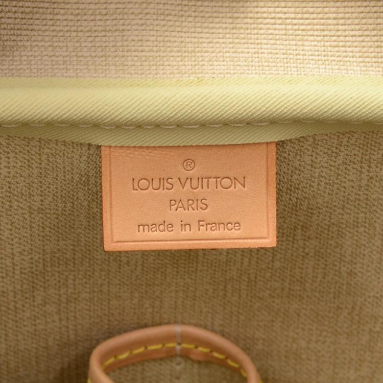 Pre Owned Louis Vuitton Monogram Canvas Deauville Bag