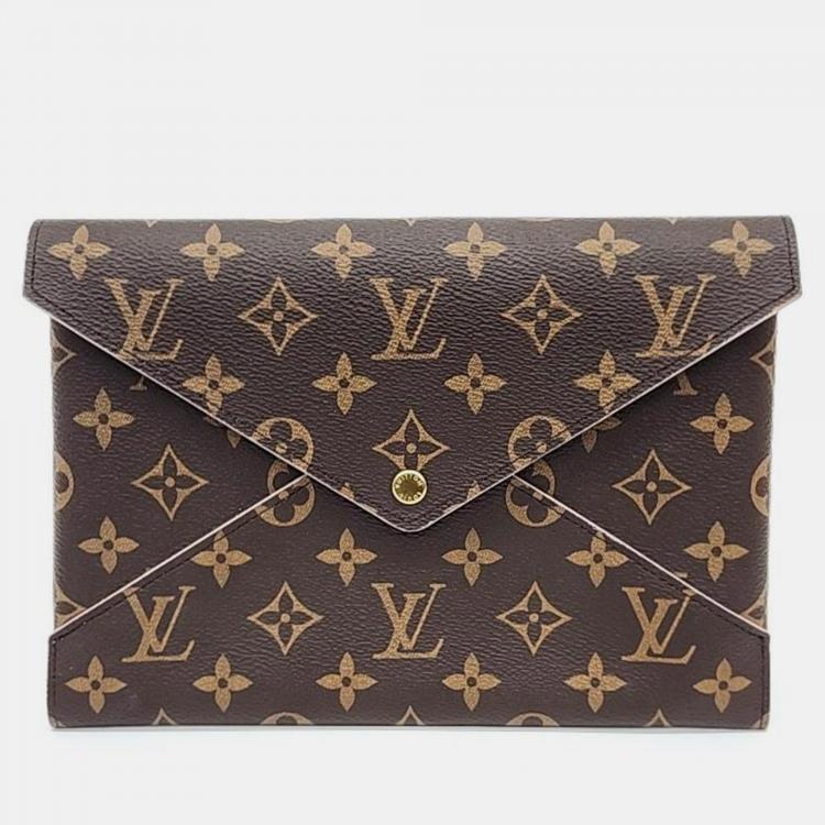 Pre Owned Louis Vuitton Monogram Kirigami Clutch
