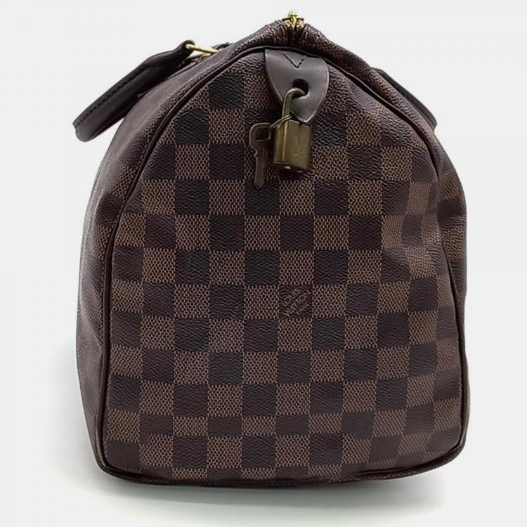 Pre Owned Louis Vuitton Damier Speedy 35 Bag