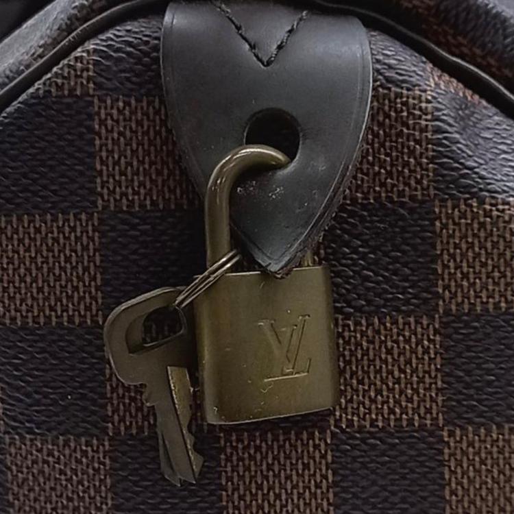 Pre Owned Louis Vuitton Damier Speedy 35 Bag