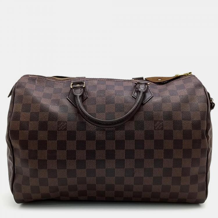 Pre Owned Louis Vuitton Damier Speedy 35 Bag
