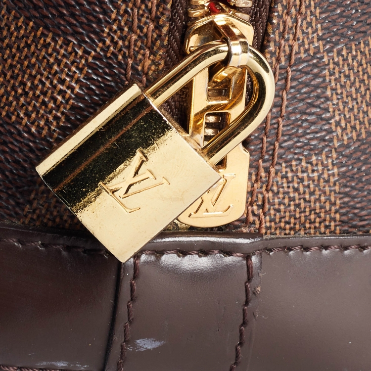 Pre Owned Louis Vuitton Damier Ebene Canvas Alma BB Bag