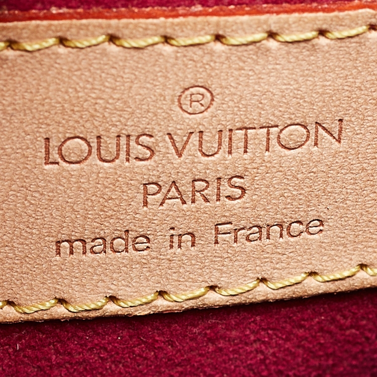 Pre Owned Louis Vuitton White Monogram Multicolore Canvas Limited Edition Fringe Speedy 25 Bag