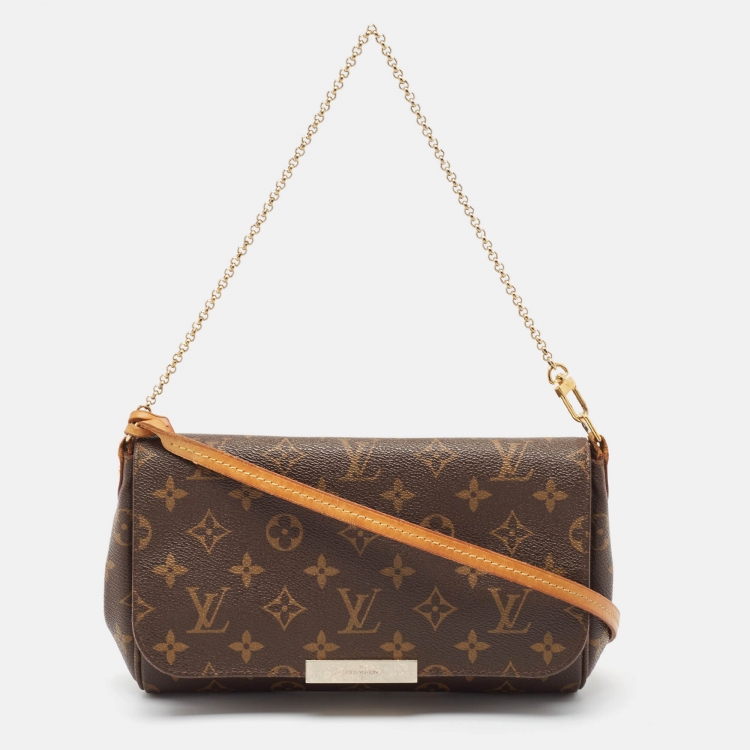 Pre Owned Louis Vuitton Monogram Canvas Favorite MM Bag