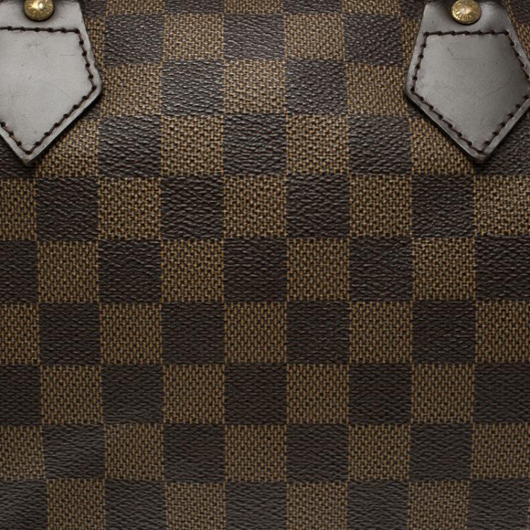Pre Owned Louis Vuitton Damier Ebene Canvas Speedy 30