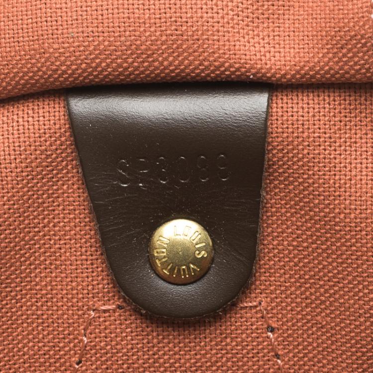 Pre Owned Louis Vuitton Damier Ebene Canvas Speedy 30