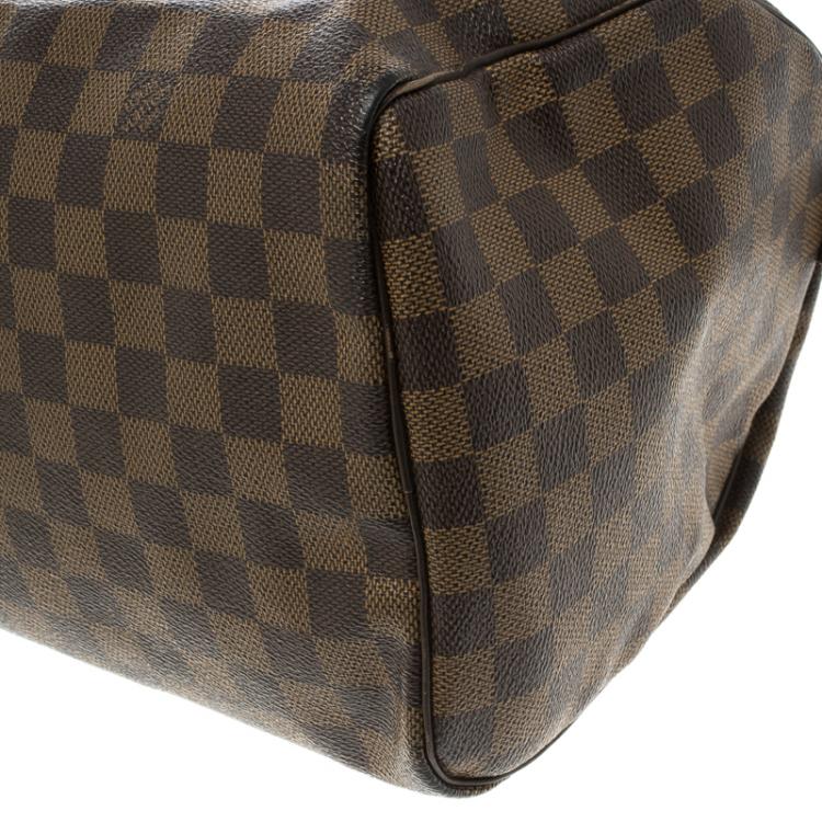 Pre Owned Louis Vuitton Damier Ebene Canvas Speedy 30