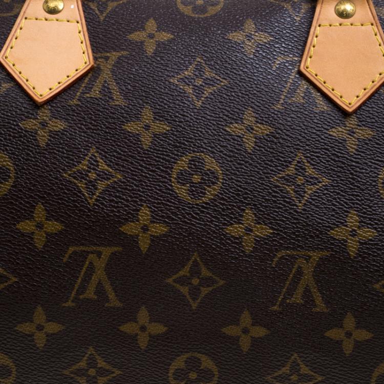 Pre Owned Louis Vuitton Monogram Canvas Speedy 30