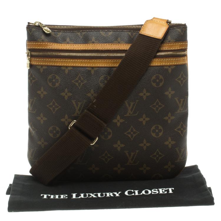 Pre Owned Louis Vuitton Monogram Canvas Bosphore Messenger Bag