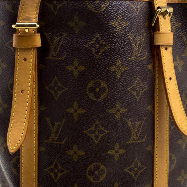 Pre Owned Louis Vuitton Monogram Canvas Bucket GM Bag