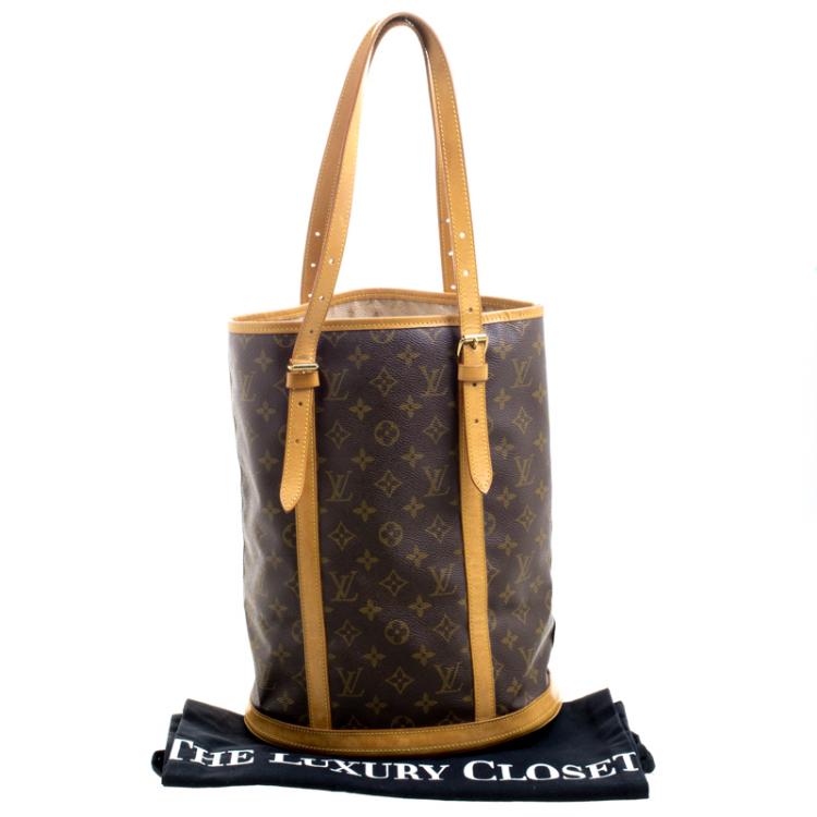 Pre Owned Louis Vuitton Monogram Canvas Bucket GM Bag