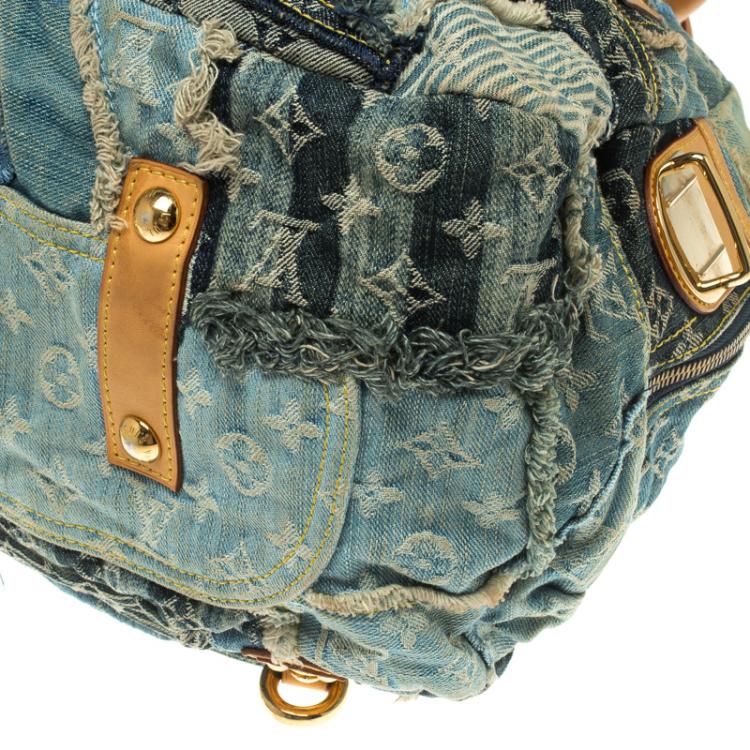 Vuitton Blue Monogram Patchwork Limited Bag Louis Vuitton | TLC