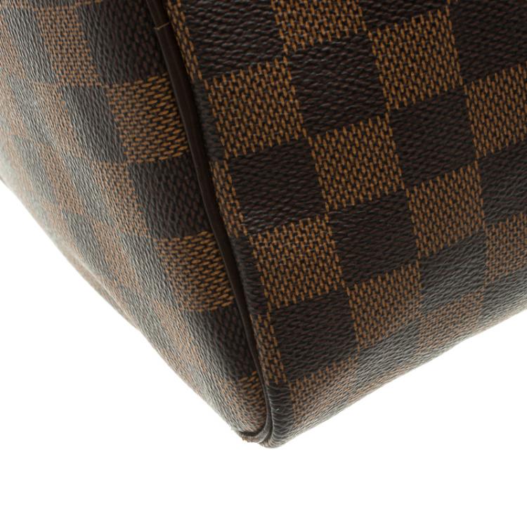 Pre Owned Louis Vuitton Damier Ebene Canvas Speedy 35