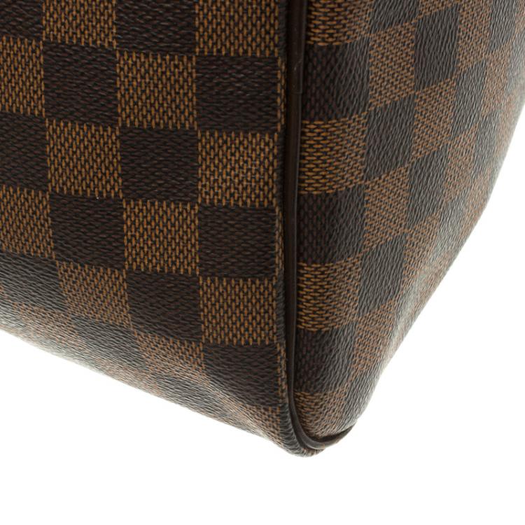 Pre Owned Louis Vuitton Damier Ebene Canvas Speedy 35