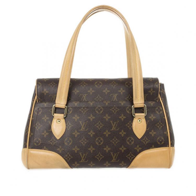 Pre Owned Louis Vuitton Monogram Canvas Beverly Satchel GM