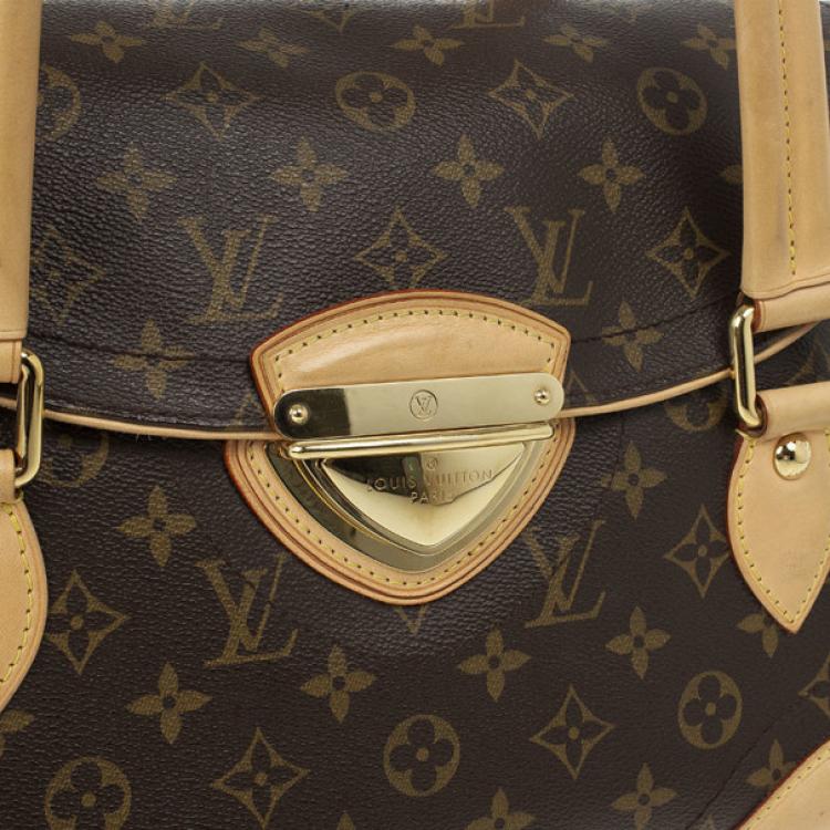 Pre Owned Louis Vuitton Monogram Canvas Beverly Satchel GM
