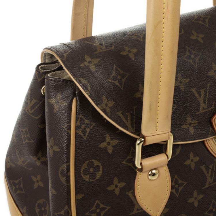 Pre Owned Louis Vuitton Monogram Canvas Beverly Satchel GM