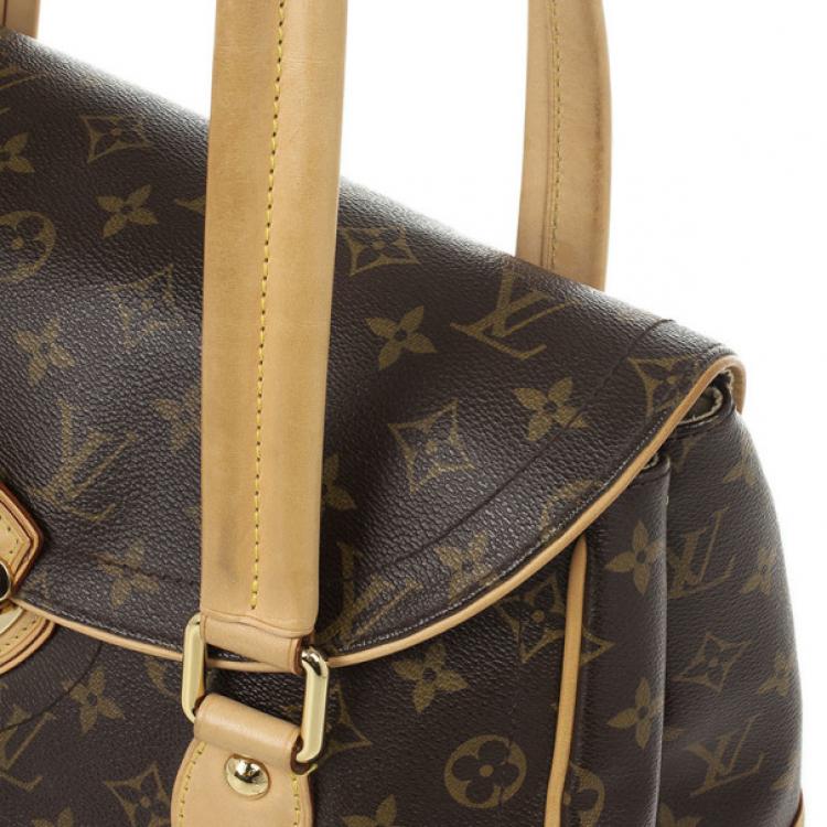 Pre Owned Louis Vuitton Monogram Canvas Beverly Satchel GM