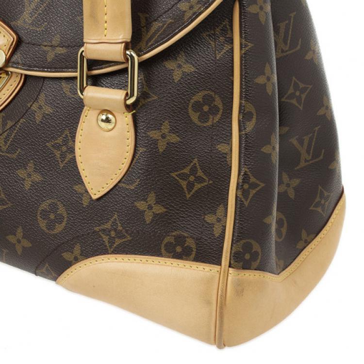 Pre Owned Louis Vuitton Monogram Canvas Beverly Satchel GM